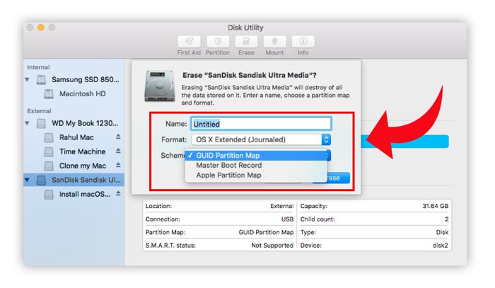 Mempersiapkan usb flashdisk installer MacOS